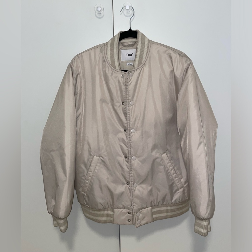 TNA Stadium Jacket- Matte Pearl/Whisper White